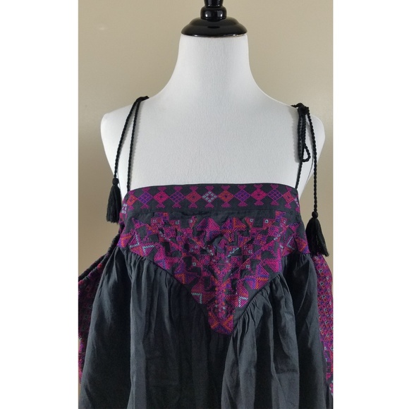 Free People Vacay Vibin Cold Shoulder Top - Picture 6 of 8